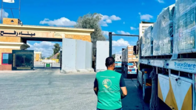مساعدات سعودية جديدة تعبر رفح لإغاثة غزة