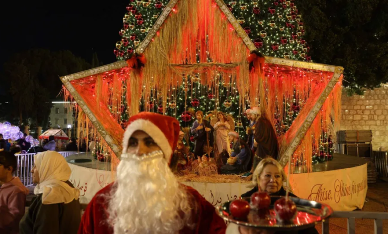عودة احتفالات عيد الميلاد في بيت لحم بعد الحرب