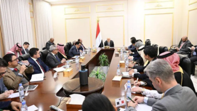 العليمي يحذر من فرض الأمر الواقع وتسييس مكافحة الإرهاب