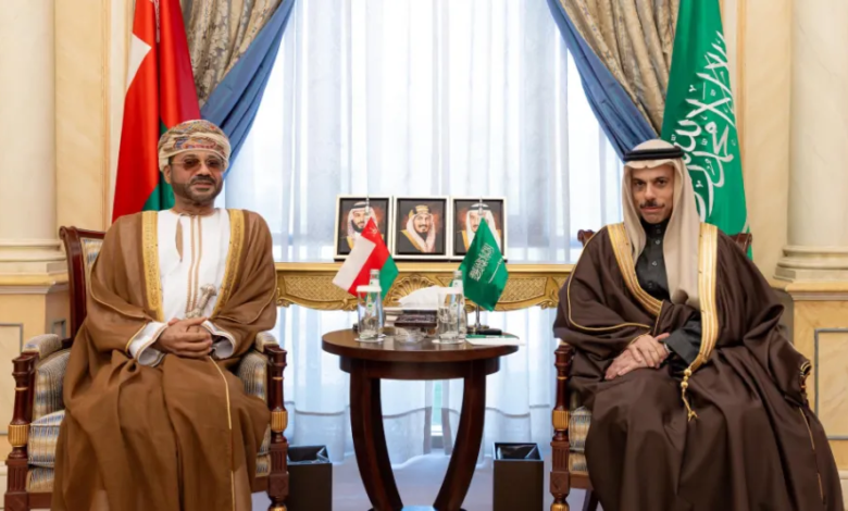 مباحثات سعودية عمانية لبحث مستجدات الأزمة اليمنية والسلام