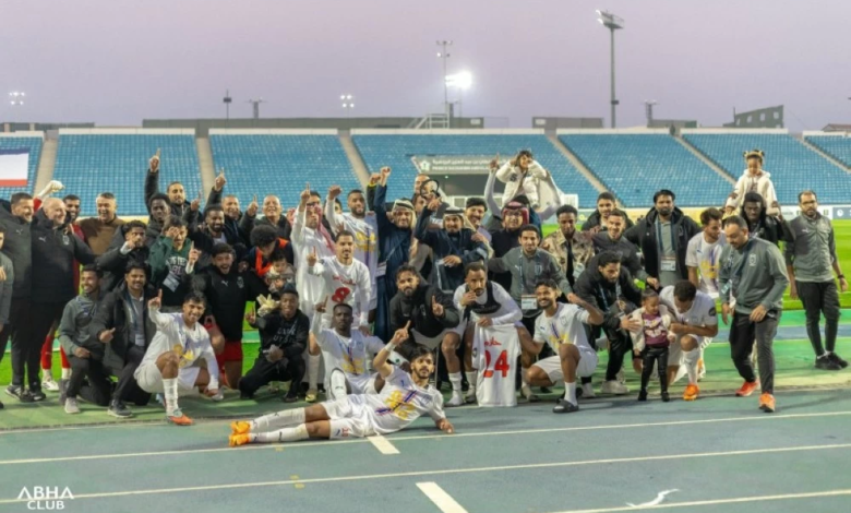 أبها يعزز صدارة دوري يلو بفوز ثمين على العلا