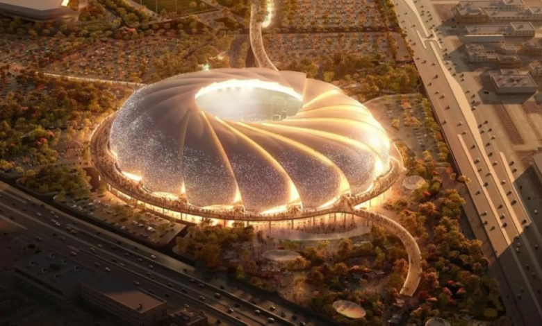 استاد أرامكو بالخبر: تصميم عالمي وسعة 47 ألف مشجع