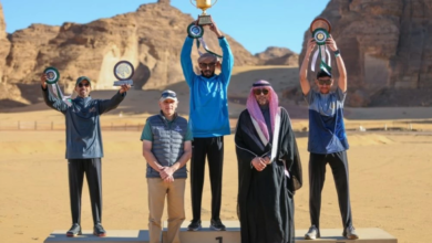 العصيمي بطلاً لكأس اللجنة الأولمبية للقدرة والتحمل في العلا