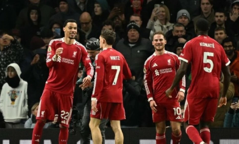 ليفربول يهزم توتنهام 2-1 ويصعد للمركز الخامس بالبريميرليغ