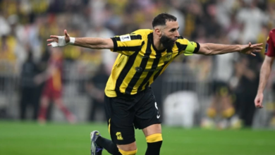 الاتحاد يهزم ناساف بهدف بنزيما في دوري أبطال آسيا للنخبة