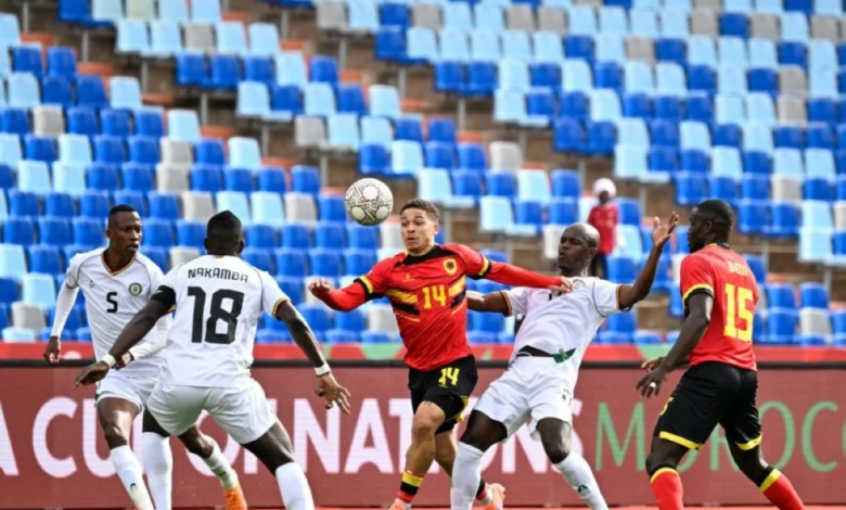 تعادل أنغولا وزيمبابوي 1-1 في كأس أمم أفريقيا بالمغرب