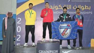 القادسية يتأهل لسوبر التايكوندو بـ9 ميداليات في بطولة المملكة