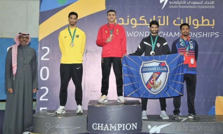 القادسية يتأهل لسوبر التايكوندو بـ9 ميداليات في بطولة المملكة