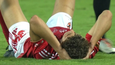 إصابة حمزة عبدالكريم مهاجم الأهلي وموقف مفاوضات برشلونة