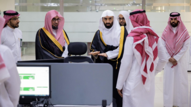 رئيس ديوان المظالم يتفقد محاكم المدينة ويعالج طلبات المستفيدين