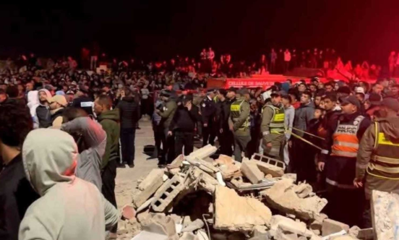 فاجعة فاس: 22 قتيلاً في انهيار مبنيين والبحث جارٍ