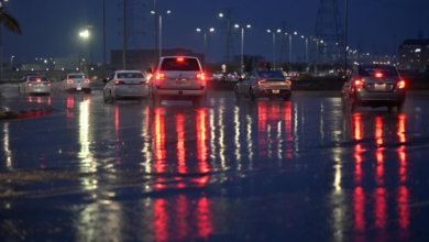 طقس السعودية: أمطار غزيرة على الشرقية ومعظم المناطق حتى الخميس