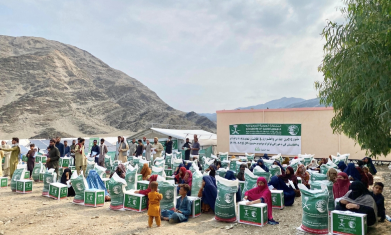 مساعدات مركز الملك سلمان للإغاثة في اليمن ولبنان وأفغانستان