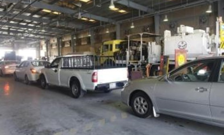 تشغيل محطة الفحص الفني الجديدة بالدمام في حي القادسية