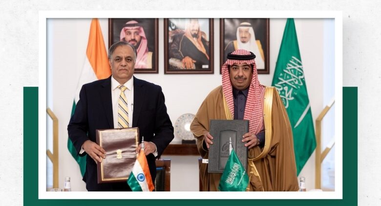 The Kingdom and India sign an agreement exempting diplomatic passports from visa requirements