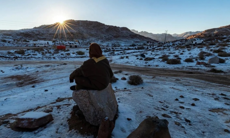 Snow in Riyadh and Qassim: Meteorology warns of sub-zero temperatures