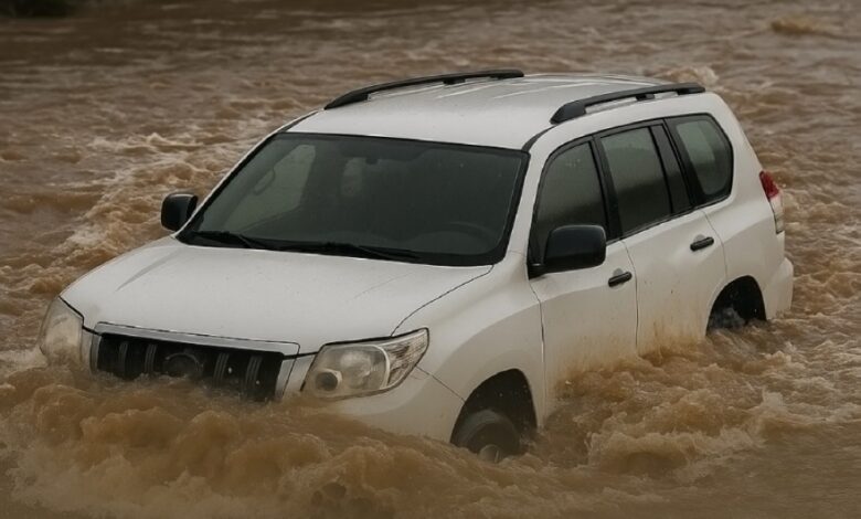 تحذير المرور من عبور الأودية: غرامات ومخاطر القيادة في الأمطار