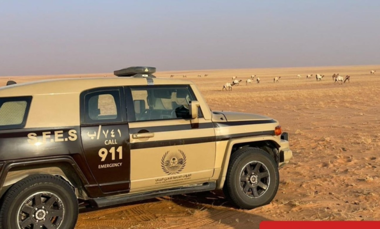 ضبط مخالفات رعي واحتطاب في محمية الإمام عبدالعزيز والرياض