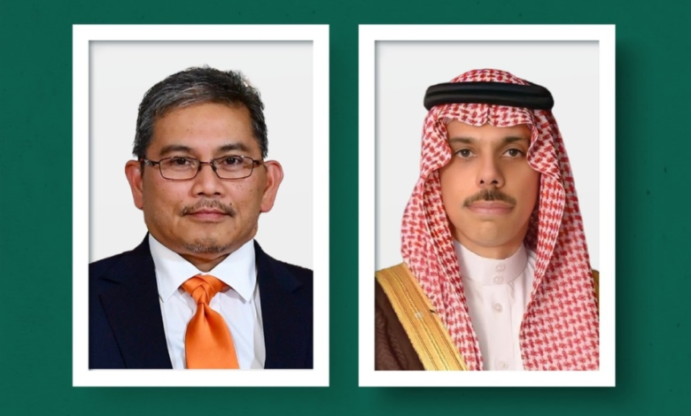 وزير الخارجية السعودي يبحث تعزيز العلاقات مع بروناي
