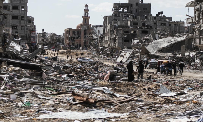 إصابة فلسطينيين بقصف إسرائيلي جنوب غزة وخرق الهدنة