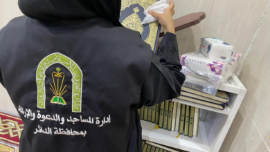 مبادرات تطوعية للعناية بالمساجد في جازان بمشاركة 131 متطوعًا