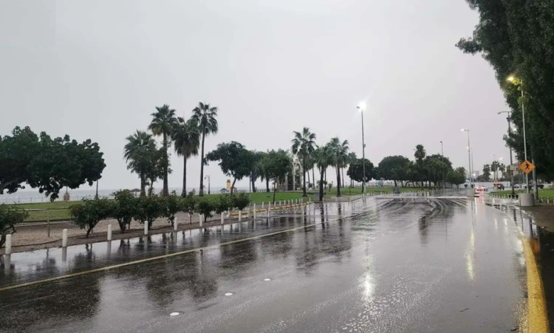 الإنذار الأحمر في عسير: أمطار غزيرة وسيول حتى المساء