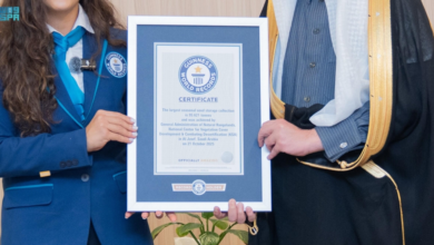 السعودية تدخل غينيس بـ 95 طناً من البذور الموسمية