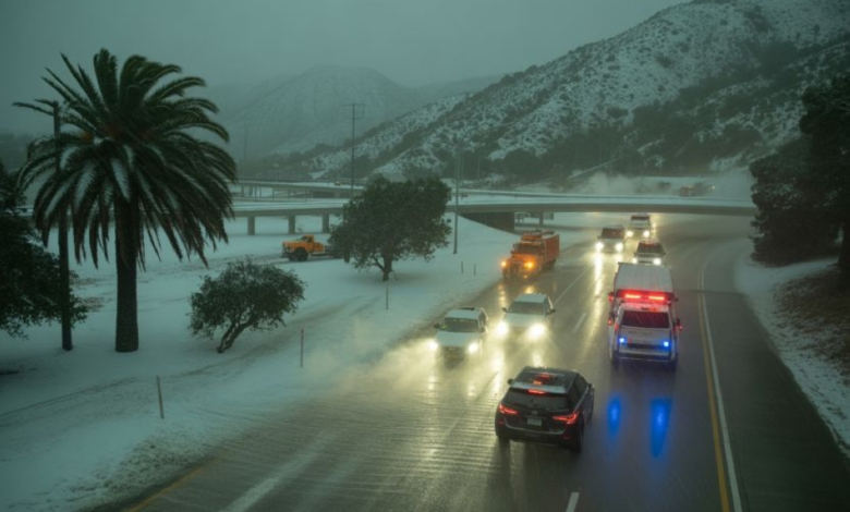 عاصفة كاليفورنيا: إجلاء المئات وتحذيرات من فيضانات مدمرة