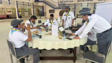 ختام الدراسة المتقدمة للشارة الخشبية في نجران وتأهيل 40 قائداً