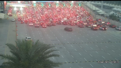 زحام جسر الملك فهد اليوم: زمن العبور للسعودية 40 دقيقة