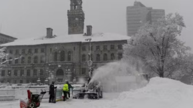 عواصف ثلجية تضرب أمريكا وتلغي آلاف الرحلات الجوية