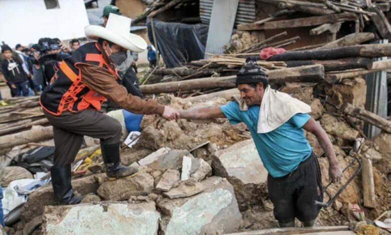 زلزال بيرو يضرب منطقة أنكاش ويخلف 25 مصاباً وأضراراً مادية