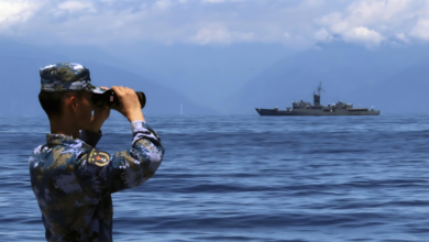 الصين تطلق مناورات عسكرية بالذخيرة الحية حول تايوان