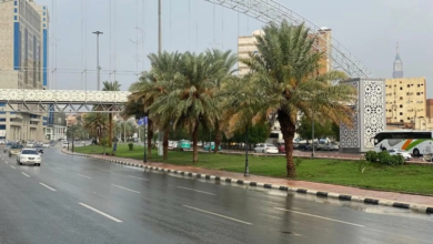 أمطار محافظة الوجه تنعش مراكز تبوك.. تفاصيل الحالة الجوية