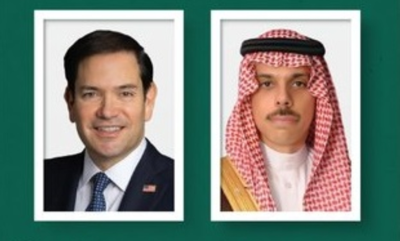 فيصل بن فرحان يبحث مع روبيو تطورات المنطقة هاتفياً