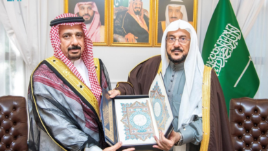 وزير الشؤون الإسلامية ورئيس الوقف السني العراقي يبحثان تعزيز التعاون