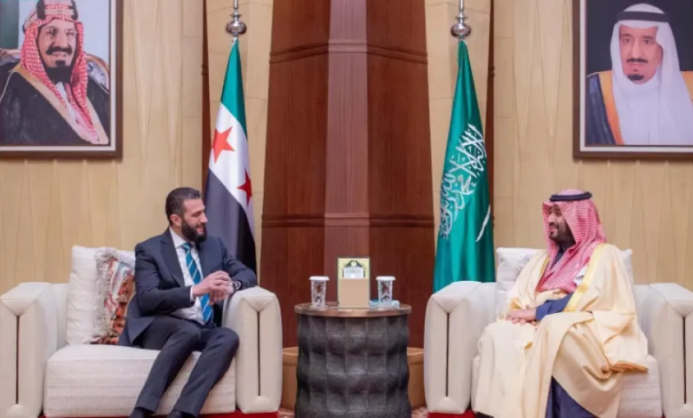 مباحثات ولي العهد السعودي والرئيس السوري حول تطورات المنطقة