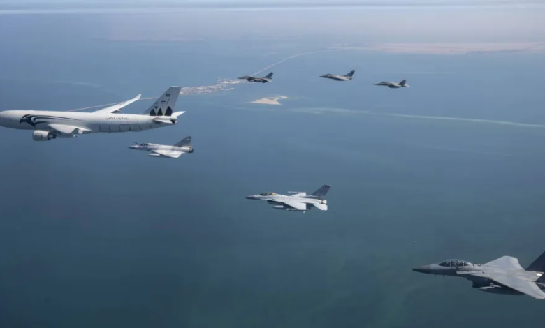 ختام مناورات درع الخليج 2026 في السعودية بعرض جوي