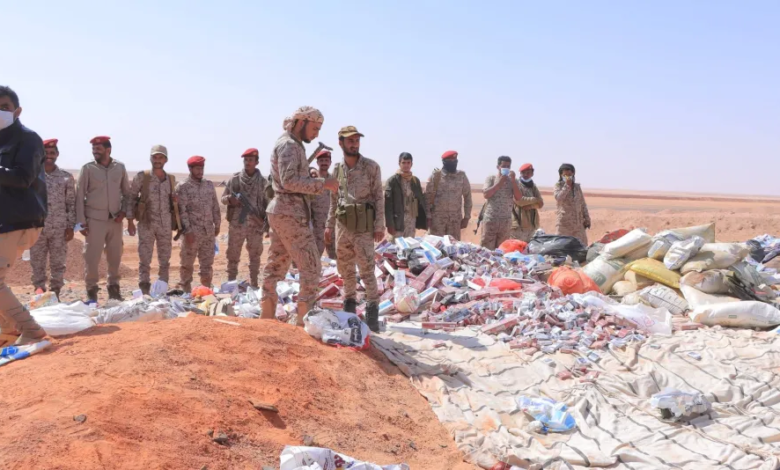 إتلاف مخدرات في منفذ الوديعة: ضربة أمنية جديدة للمهربين