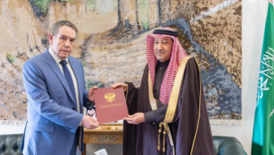 وزير الخارجية السعودي يتلقى رسالة خطية من نظيره الروسي