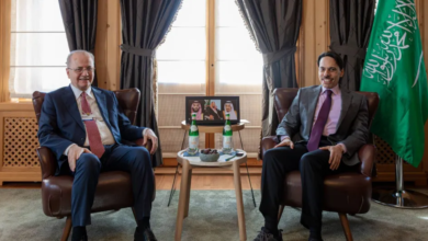 وزير الخارجية السعودي يبحث مع رئيس وزراء فلسطين تطورات غزة