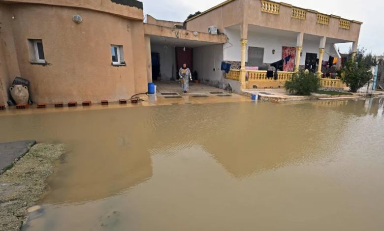 سيول تونس: 5 قتلى وتعليق الدراسة مستمر
