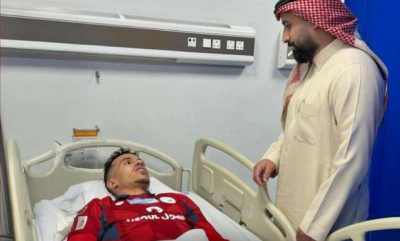 تطورات حالة جمال حركاس الصحية بعد مباراة الهلال وضمك