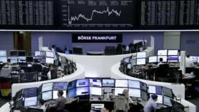 الأسهم الأوروبية تكسر حاجز 600 نقطة ومستويات قياسية