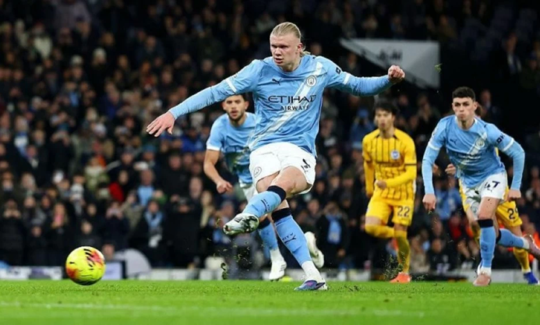 مانشستر سيتي يتعادل مع برايتون 1-1 ويبتعد عن صدارة البريميرليغ