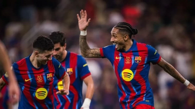 برشلونة يكتسح بلباو 5-0 ويبلغ نهائي السوبر الإسباني