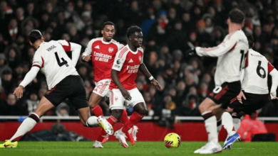 تعادل آرسنال وليفربول: ترتيب الدوري الإنجليزي وتفاصيل القمة