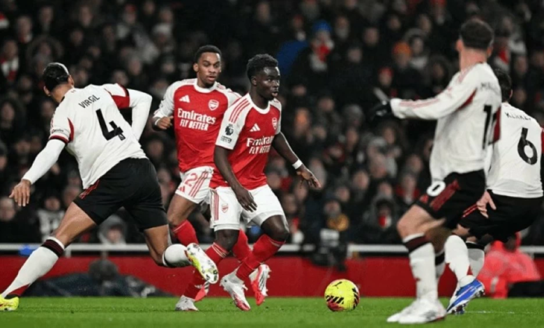 تعادل آرسنال وليفربول: ترتيب الدوري الإنجليزي وتفاصيل القمة