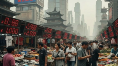 التضخم في الصين يسجل أعلى مستوى في 3 سنوات
