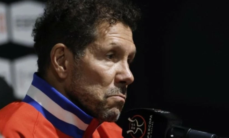 سيميوني: التفاصيل وتألق كورتوا سبب خسارة أتلتيكو للسوبر